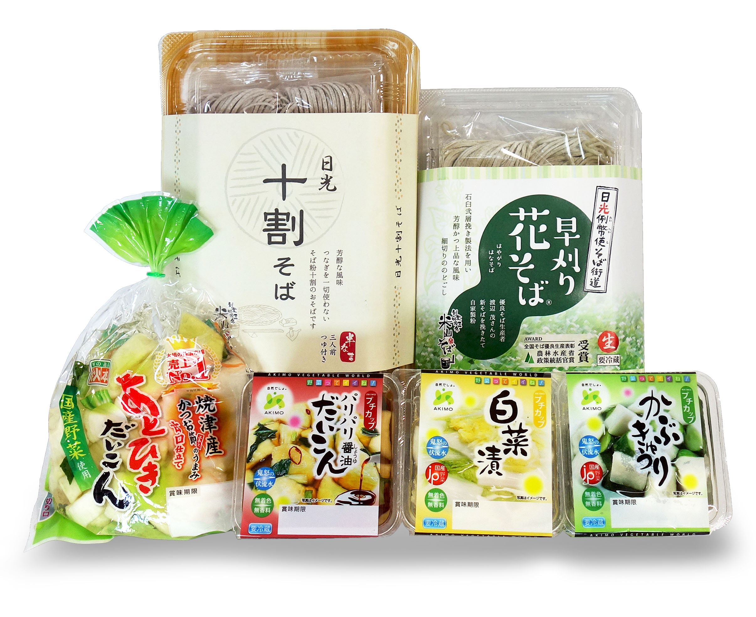 浅漬&蕎麦セット